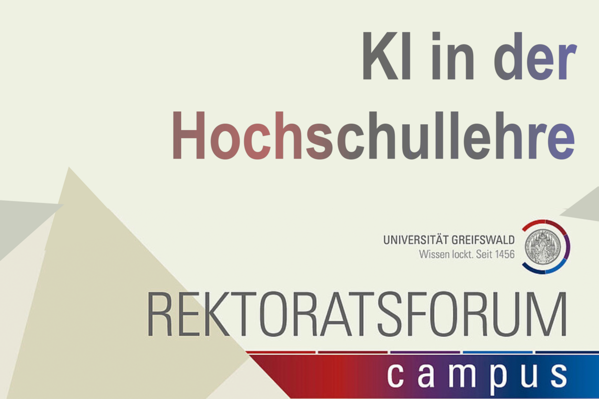 Grafik zur Veranstaltung RektoratsforumCampus