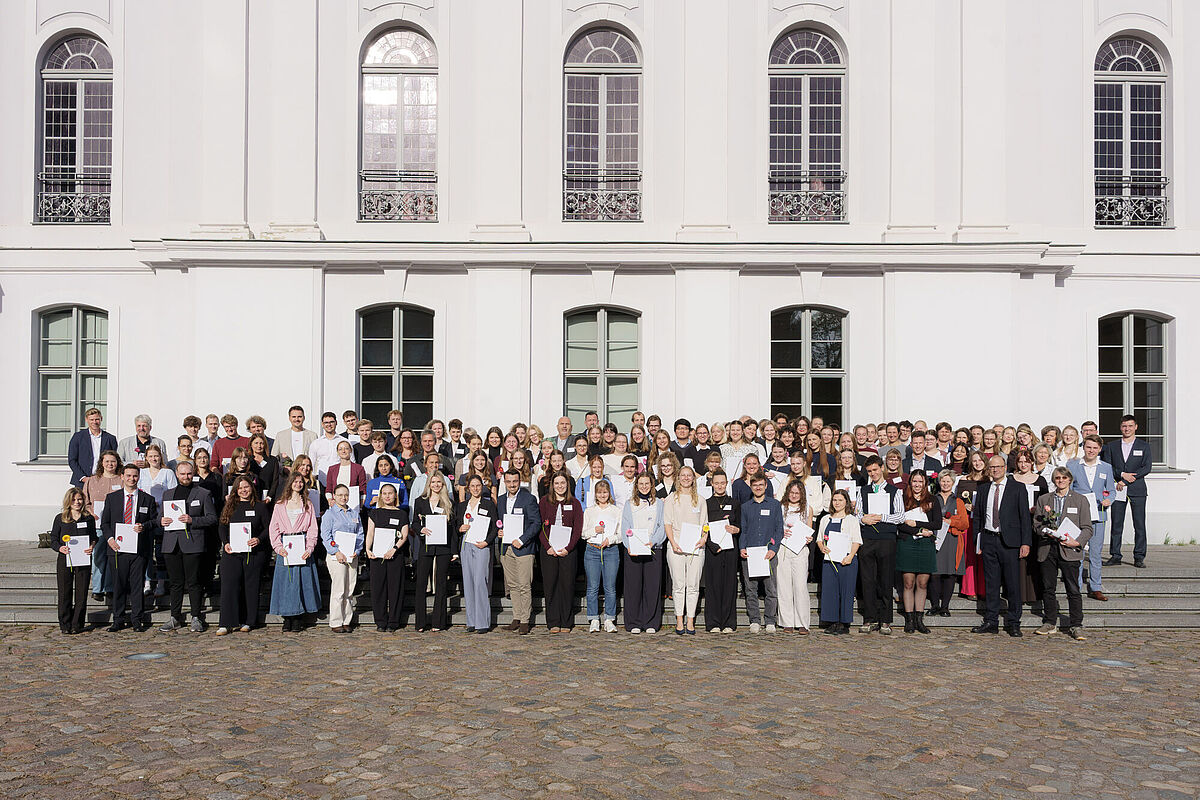 113 Stipendiat*innen erhielten in diesem Jahr das Deutschlandstipendium von 38 Förder*innen.