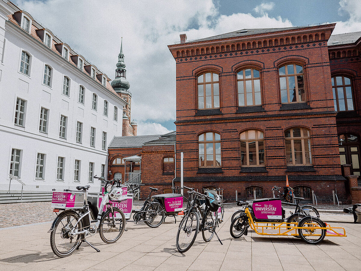 Lastenräder in Greifswald © Magnus_Schult