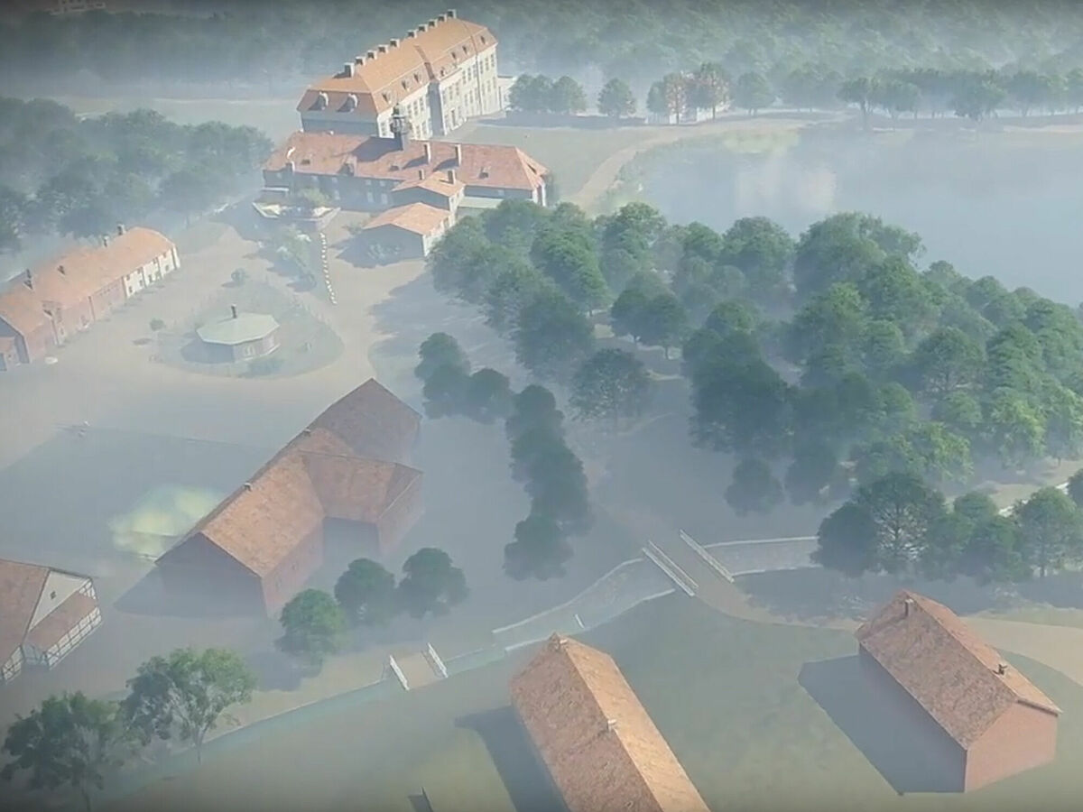 Virtuelle Rekonstruktion von Schloss Friedrichstein in Russland