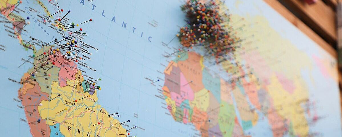 Stock image world map