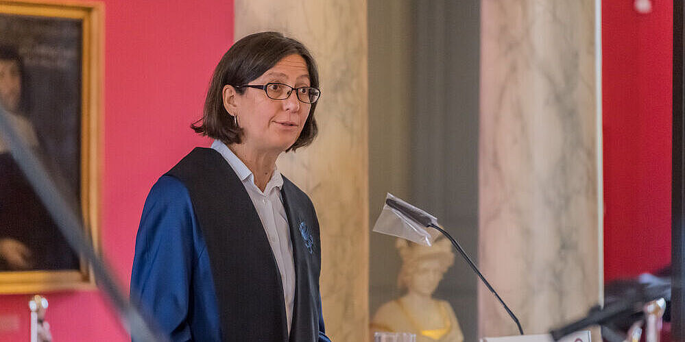 Dean Prof. Dr. Margit Bussman, © Laura Schirrmeister, 2021