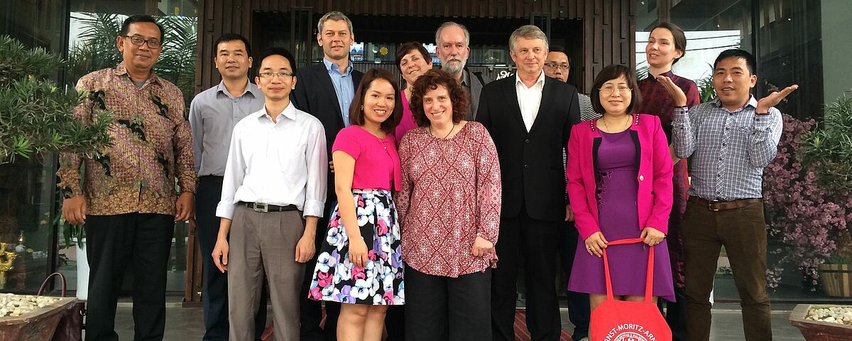 Partner visit at the VNU, Vietnam, © Katharina Schmitt