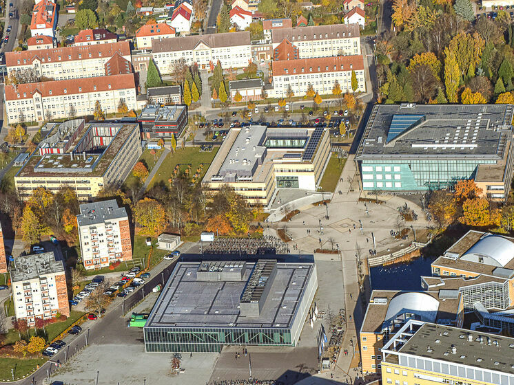 Luftbild vom Campus Beitzplatz, ©Walter_Graupner