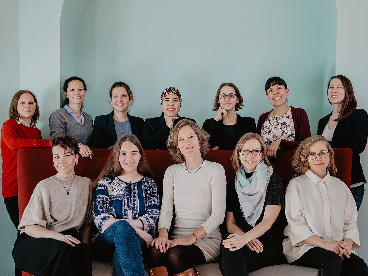 Gruppenfoto der Postdoktorandinnen 2020