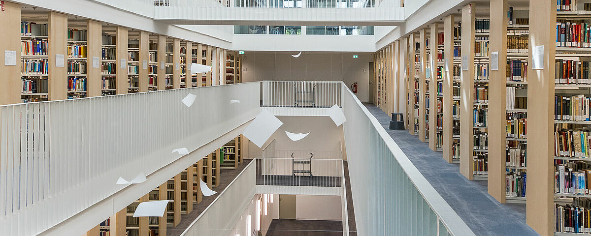 Architecture in the Departmental Library - photo: Kilian Dorner