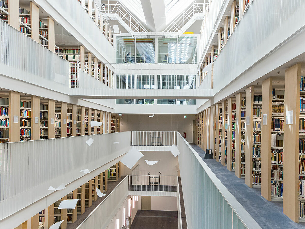 Bereichsbibliothek Architektur – Foto: Kilian Dorner