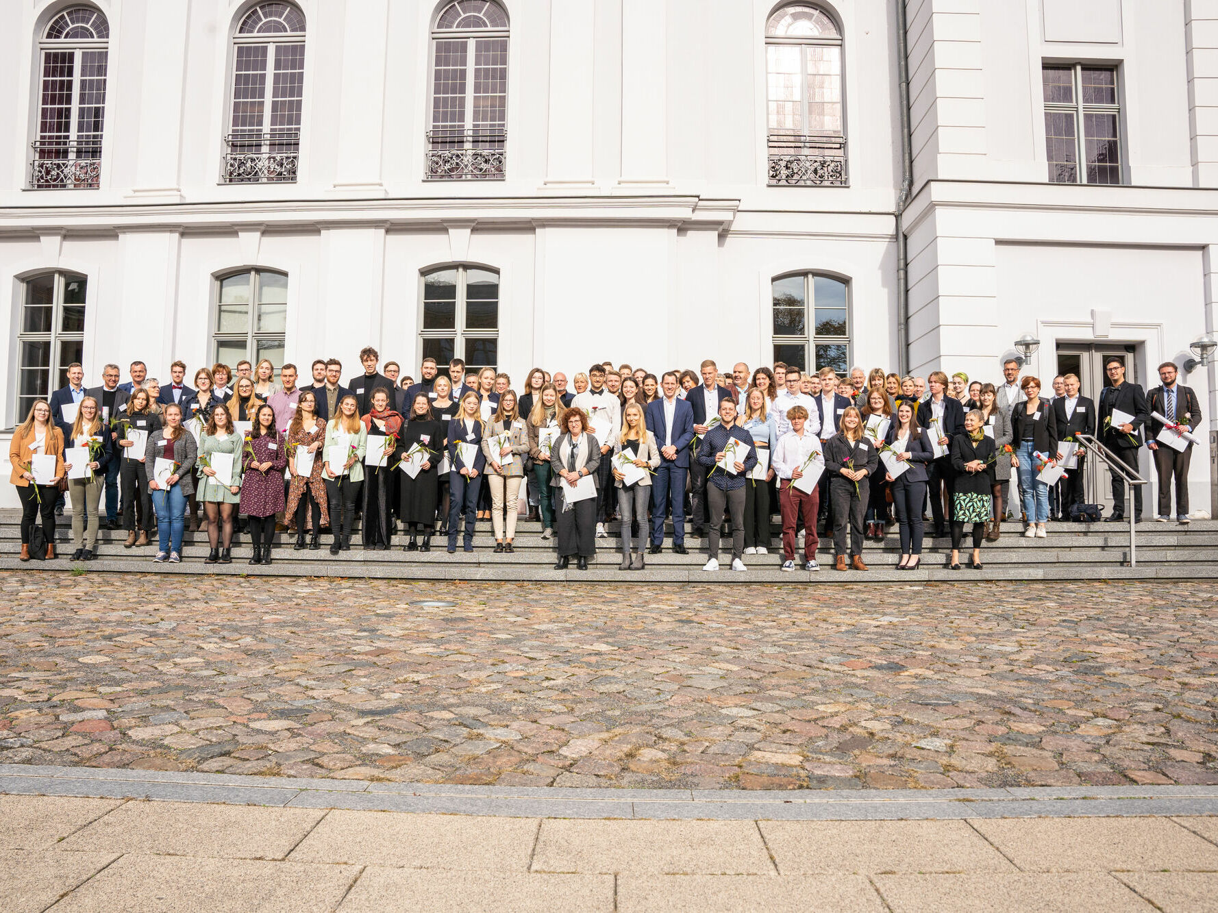 ​​​​​​​Die Greifswalder Deutschlandstipendiat*innen 2022, © Gina Heitmann