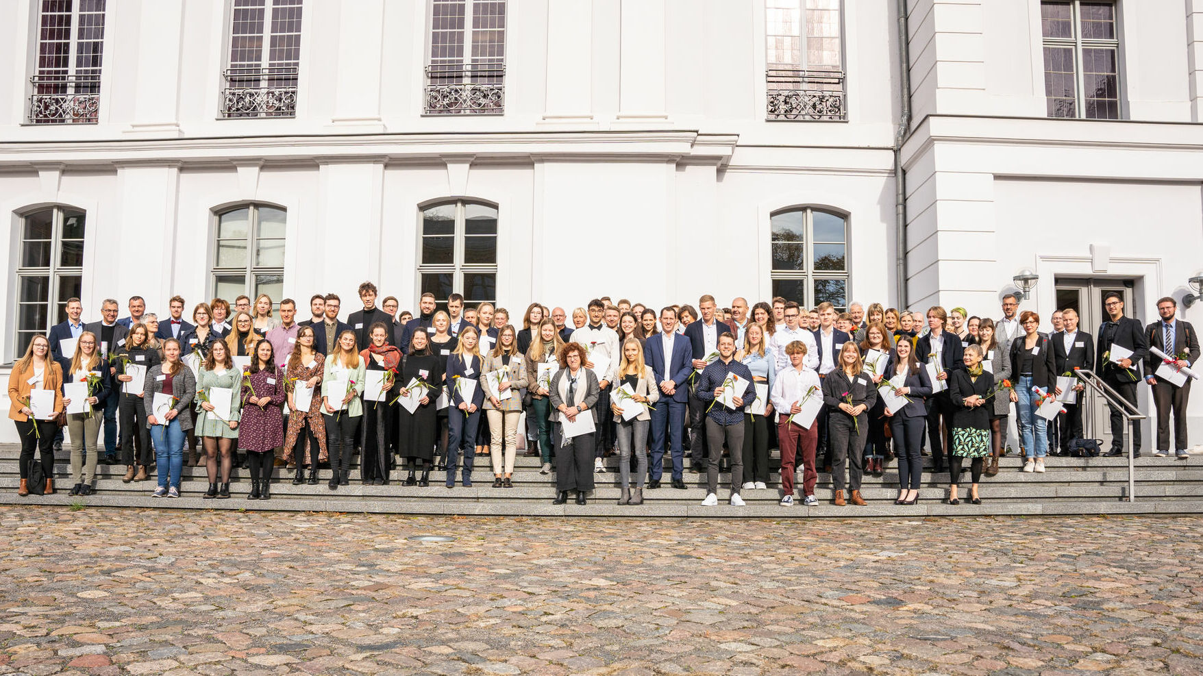 This year’s Deutschlandstipendium scholarship holders, © Gina Heitmann, 2022