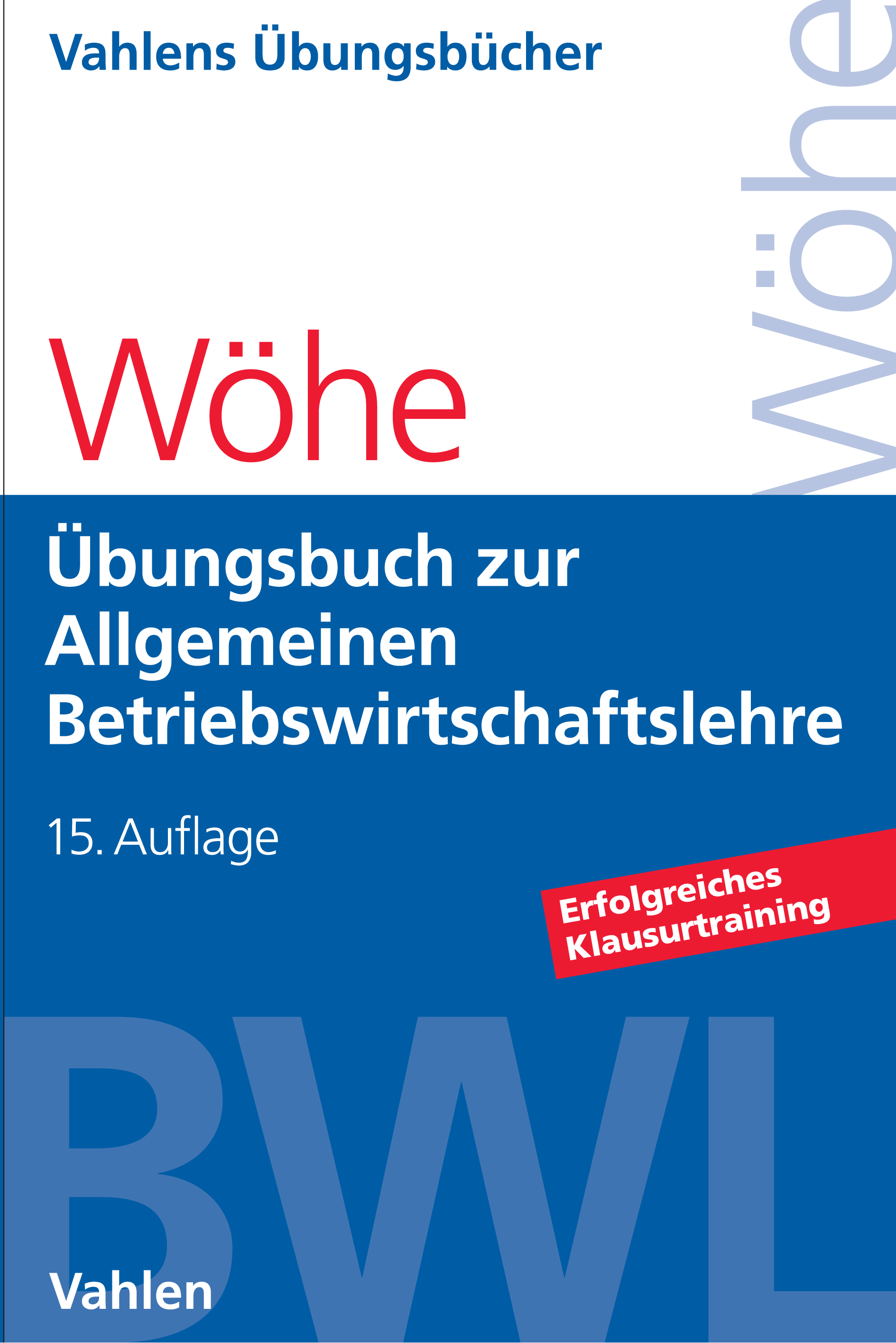 Buchcover Übungsbuch Wöhe