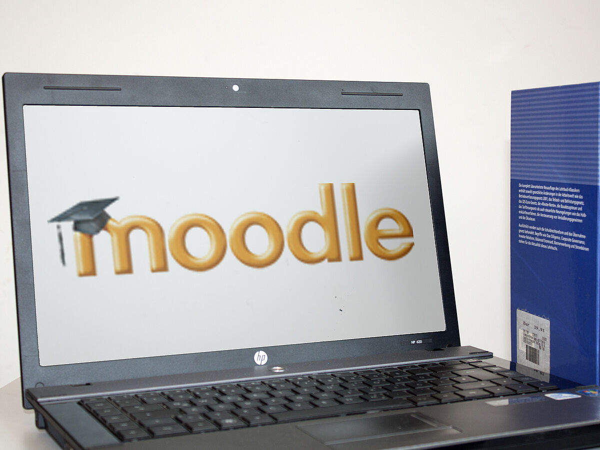 Symbolbild Lehr- und Lernplattform Moodle