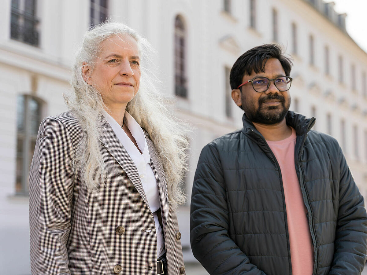 Portrait Prof. Dr. Carola Schulzke und Dr. Pankaj Kumar, © Patrick Geßner, 2022