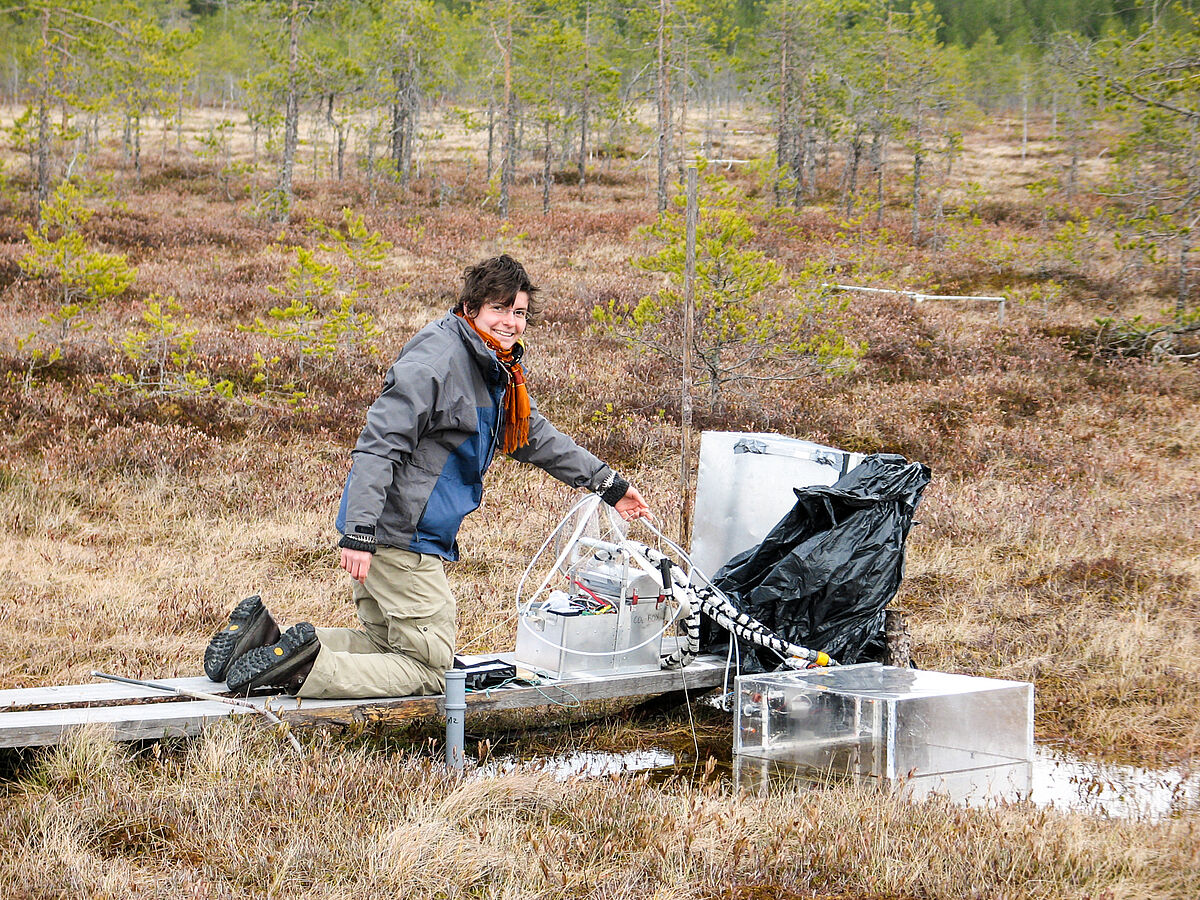 Peatland research - Photo: Inke Forbrich 