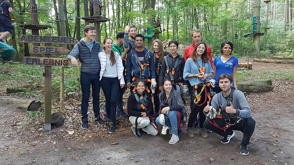 High ropes on Usedom - photo: Karen Hertlein High ropes on Usedom - photo: Karen Hertlein
