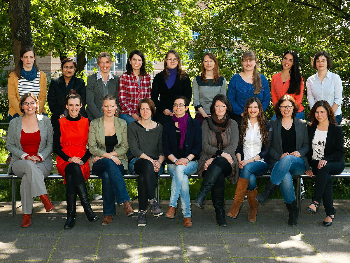 Gruppenfoto der Doktorandinnen 2014