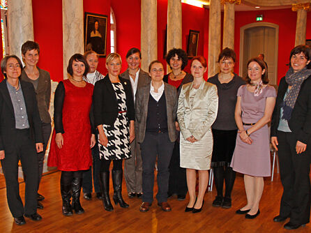 Gruppenfoto der Postdoktorandinnen 2011