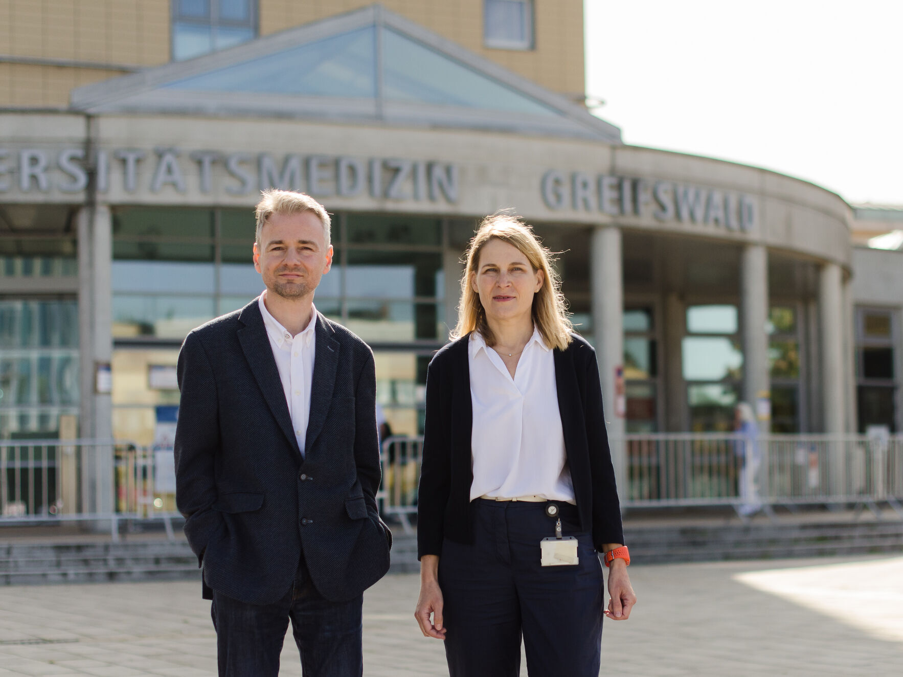 Prof. Dr. Elke Krüger und PD Dr. Frédéric Ebstein,  © Laura Schirrmeister, 2020