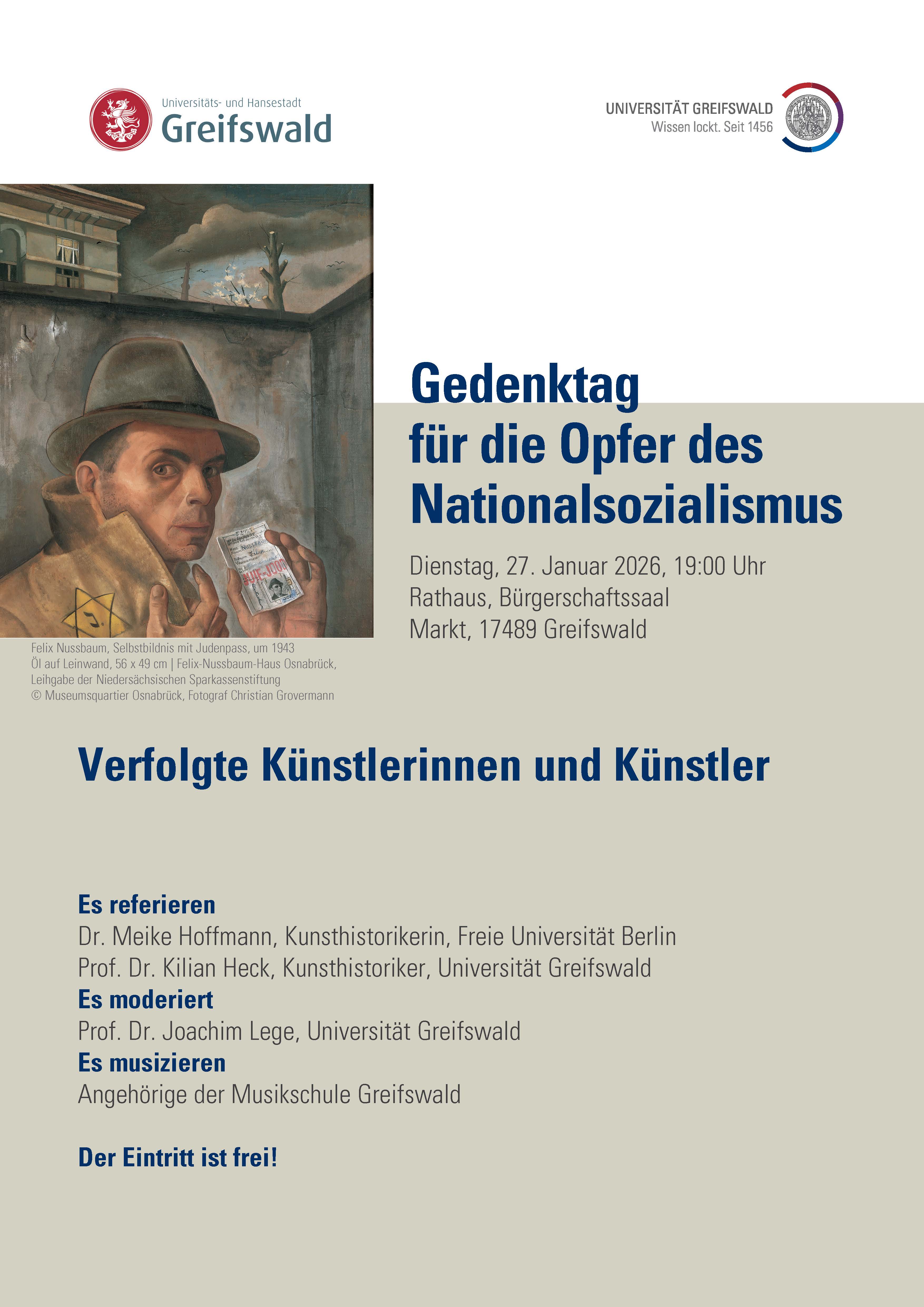 Plakat zur Veranstaltung